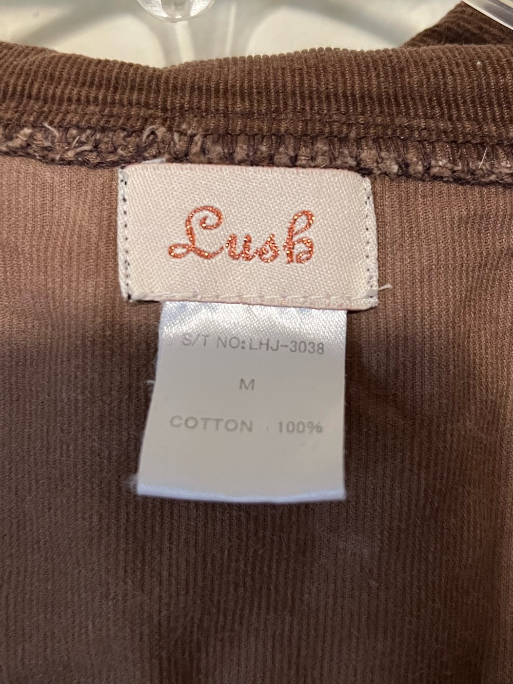 Lush Brown Ruffle-Trim Jacket - Picture 2 of 9